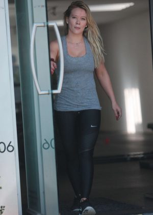 Hilary Duff at the gym in West Hollywood